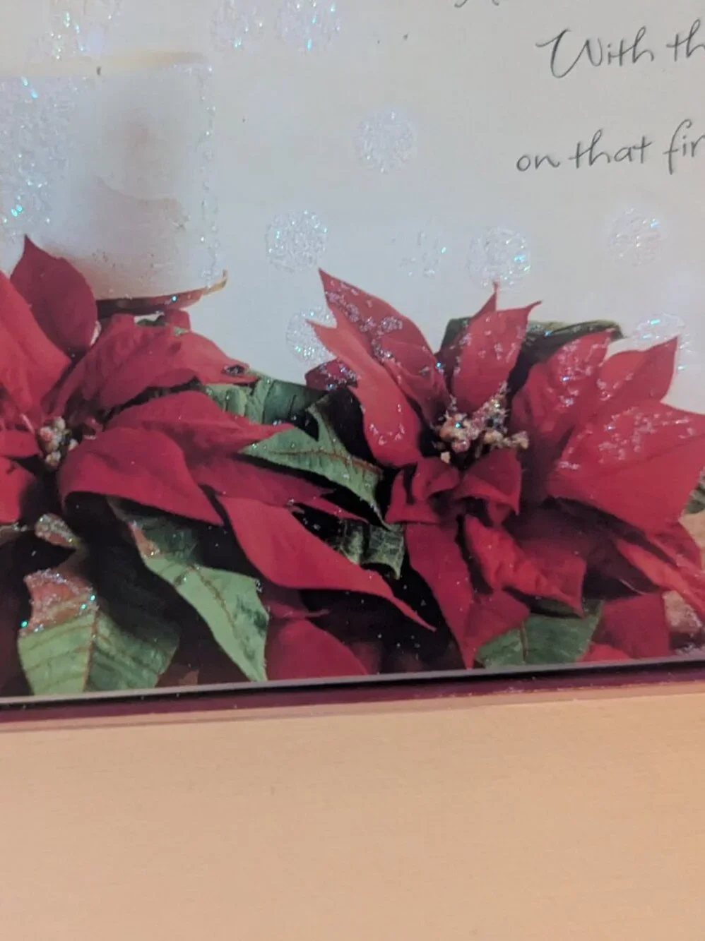 NWT 16 Poinsettias American Greetings Christmas Cards Sealed Religious Holiday